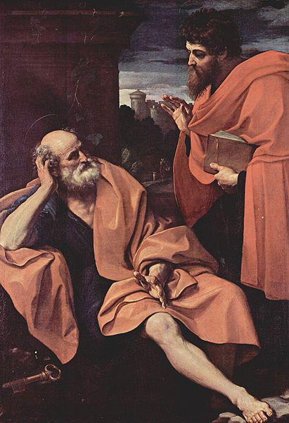 Guido Reni Hl. Petrus und Hl. Paulus oil painting image